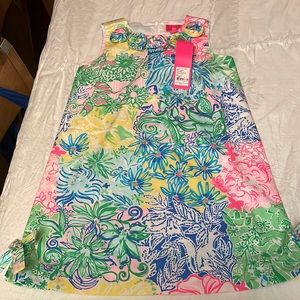 NWT size 6 Little Lilly Classic Shift in Cheek to Check Perfect for Easter